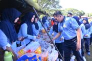 Semarakkan HUT ke-80, TNI AU Wilayah Makassar Gelar Bazar Murah