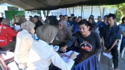 Wujud Kepedulian Kepada Rakyat Banua, Lanud Sjamsudin Noor Gelar Layanan Kesehatan Gratis dan Bazar Murah