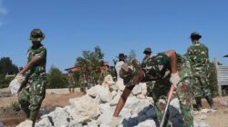 Kerja Keras Satgas TMMD 128 Kodim 0908/Bontang, Akses Jalan Warga Segera Terwujud