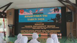Lewat TMMD Ke-128, Kodim 0908/Bontang Gelar Sosialisasi Rekrutmen TNI bagi Pelajar