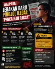 “Transfer Tanpa Izin, Teror Tanpa Ampun: Modus Baru Pinjol Ilegal Jerat Korban Lewat ‘Pencairan Paksa’”