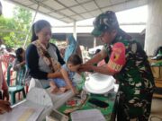 Sinergi Babinsa Dan Nakes Kelurahan Turi Kejar Target Posyandu Stunting Di Kota Blitar