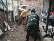 Pembangunan Sanitasi Tariyah di Dusun Sumur, Brabe Capai 40 Persen, Satgas TMMD Ke-128 Terus Kebut Pekerjaan