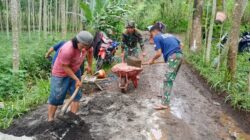 Progres TMMD Ke-128 Capai Tahap Akhir, Pembangunan TPT Tinggal 2 Titik