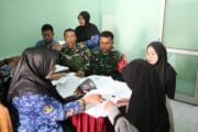 Dinas P3AP2KB Gelar Pelayanan KB Gratis di Puskesmas Maron pada TMMD Ke-128