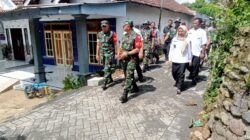 Danrem 083/Bdj Tinjau Langsung Progres Pembangunan TMMD di Desa Brabe