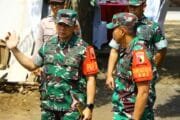 Danrem 083/Baladika Jaya Terima Paparan Singkat Progres TMMD Ke-128 di Desa Brabe