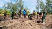 Bedengan Rampung, Lahan Program TMMD di Kampung Keakwa Siap Ditanami