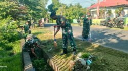 Peduli Kebersihan, Personel Kodim 1505/Tidore Gelar Jumat Berkah, Bersihkan Masjid dan Lingkungan 