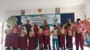 Pembagian ATS TMMD Ke-128, Dukung Semangat Belajar Siswa di Maron Wetan