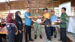 Pemberian Sarana dan Prasarana Alat Olahraga TMMD Ke-128 Tahun 2026 Dorong Semangat Pemuda dan Pengembangan Desa Wisata di Brabe