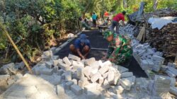 Pavingisasi Berikan Dampak Positif, Jalan Desa Brabe Kini Lancar Dan Dongkrak Perekonomian Warga
