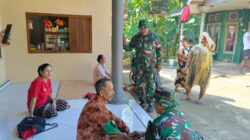 Peduli Kesehatan Warga, Tim Medis Satgas TMMD Layani Pemeriksaan Gratis
