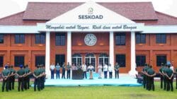 Panglima TNI Dampingi Presiden Prabowo Subianto Resmikan Museum dan Perpustakaan di Seskoad
