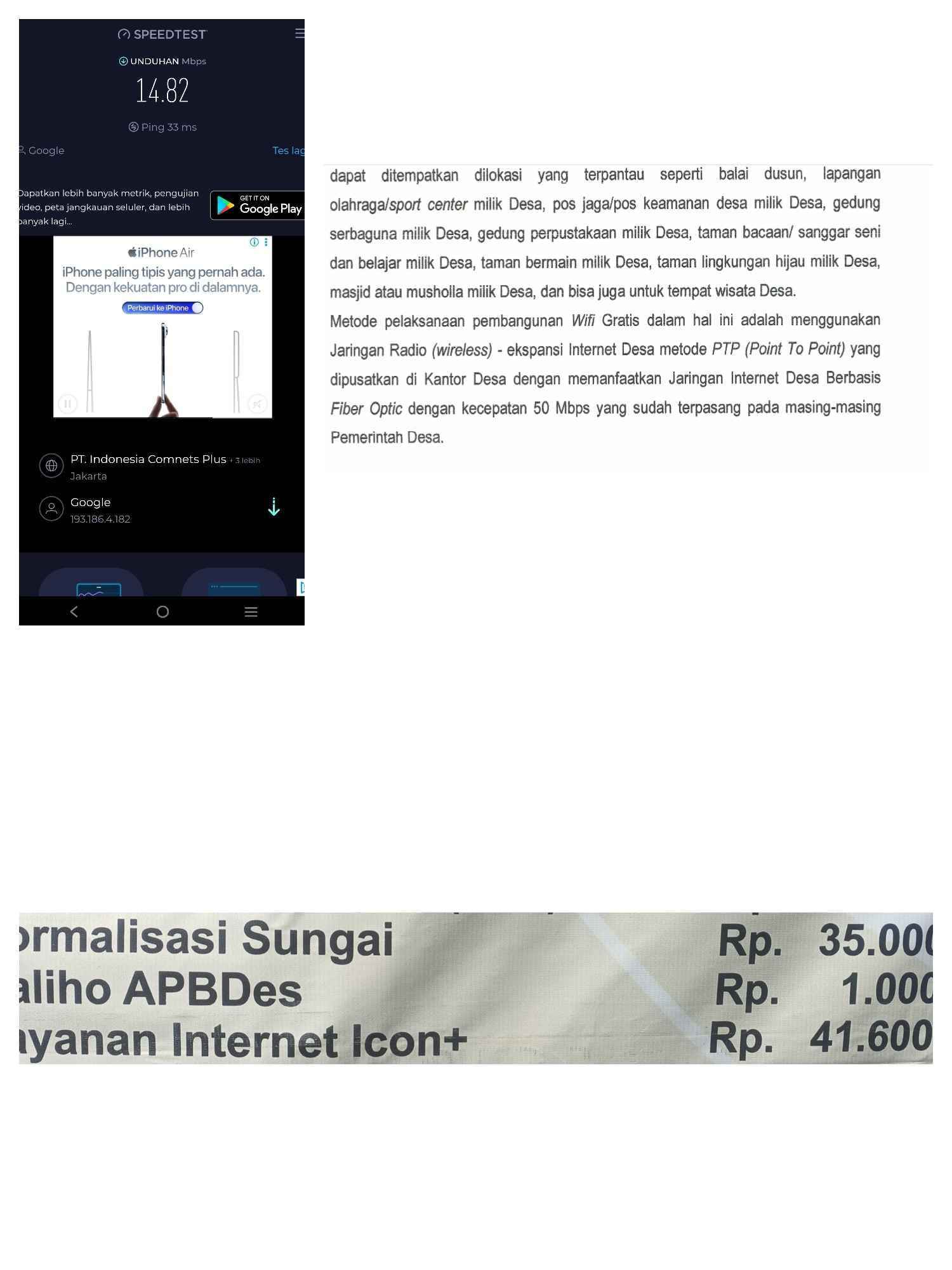Kualitas WiFi Desa di Tuban Dipertanyakan, Masyarakat Minta BPK Turun Tangan