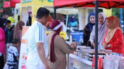 Car Free Day Lanud Sultan Hasanuddin Semarak, Danlanud Sapa Warga dan Dukung UMKM Lokal