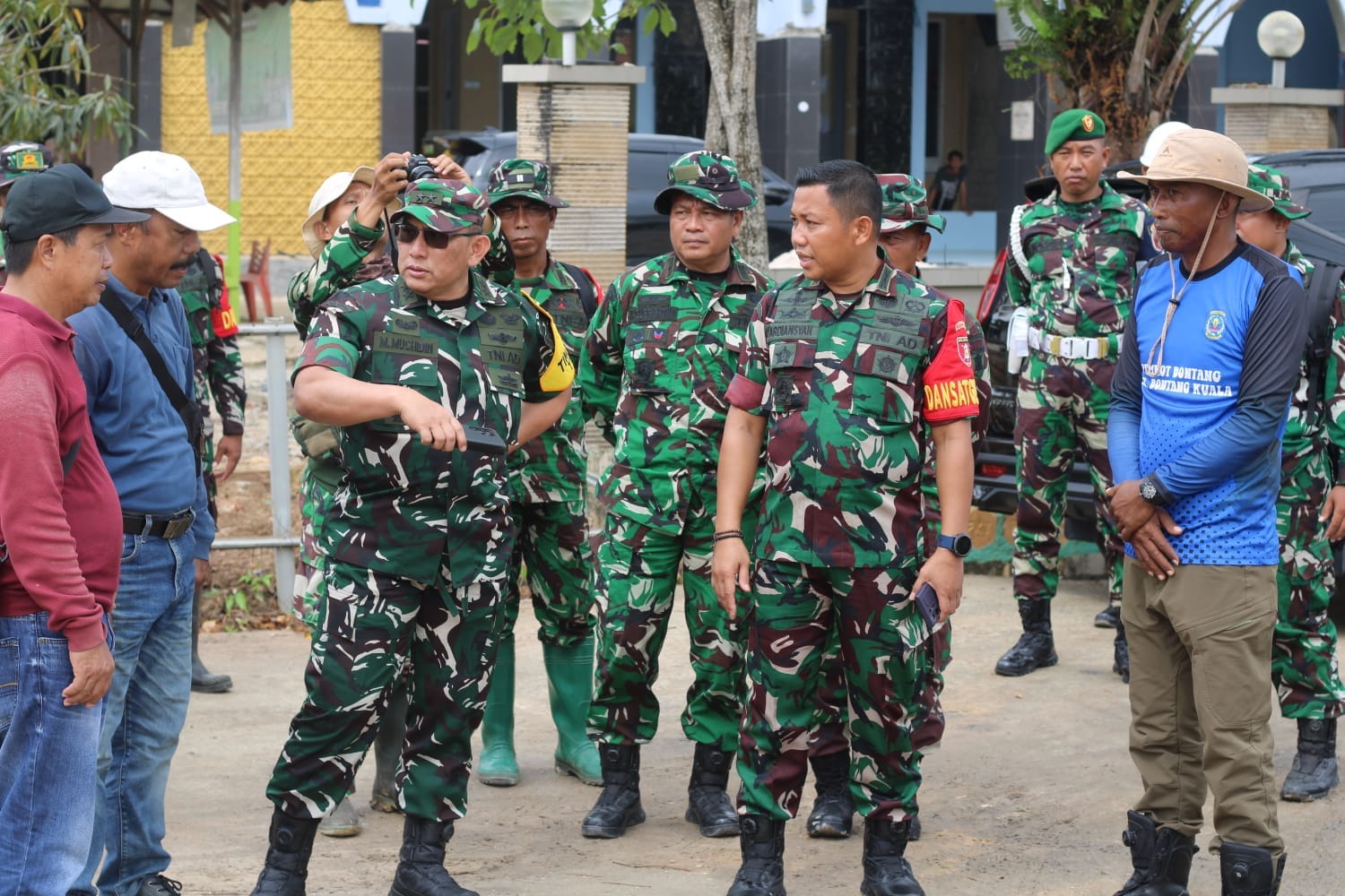 Kodim 0908/Bontang Terima Kunjungan Tim Wasev TMMD Ke-128 Tahun 2026