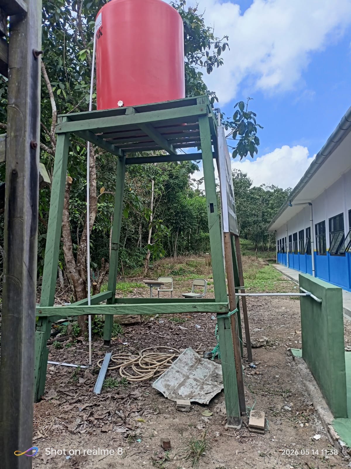Hadirkan Manfaat untuk Warga dan Sekolah, Pembangunan Sumur Bor Dalam Rangka TMMD Ke 128 Kodim 0908/Bontang Di Desa Kutai Lama Resmi Rampung Tmmd