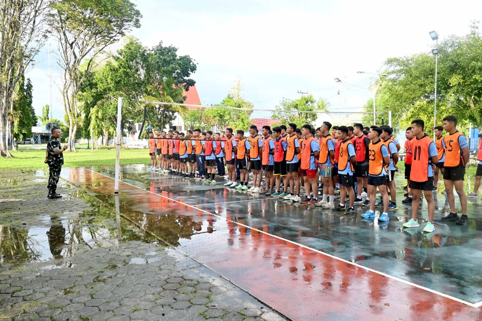 Uji Ketahanan dan Fisik Prajurit, Lanud Sjamsudin Noor Gelar Garjas Semester I Tahun 2026