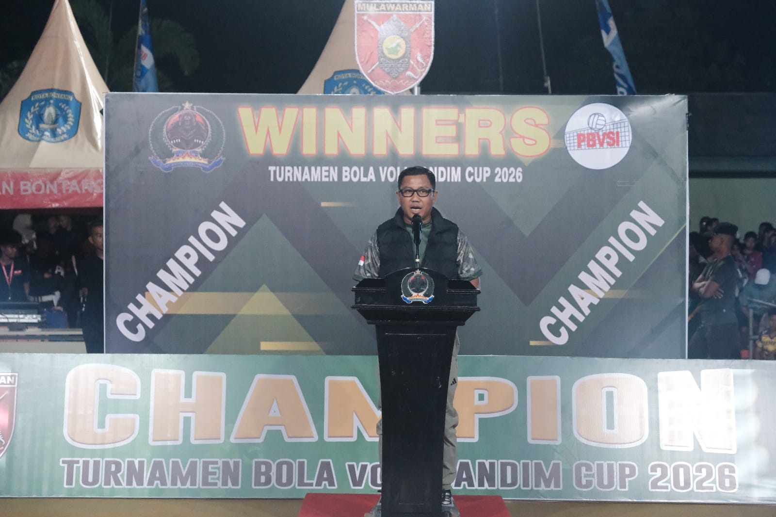 Sukses Di Gelar, Turnamen Bola Voli dan Basket Dandim Cup 2026 Resmi Ditutup