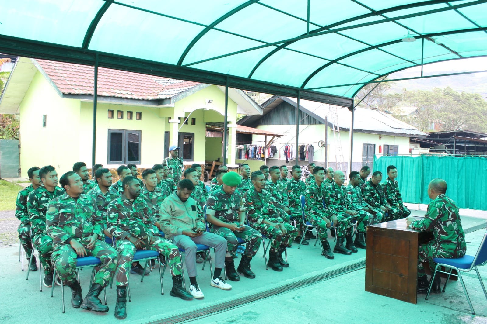 Kodim 1714/Puncak Jaya Gelar P4GN dan Tes Urin Personel Semester I TA 2026 Kodim 1714/Puncak Jaya Gelar P4GN dan Tes Urin Personel Semester I TA 2026