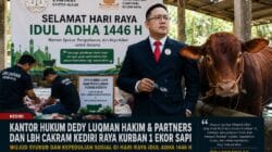 Dari Ruang Sidang ke Tengah Masyarakat: Dedy Luqman Hakim dan LBH CAKRAM Rayakan Idul Adha dengan Aksi Nyata