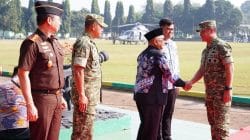 Kunker Asrenum Panglima TNI Di Dampingi Dandim 0808/Blitar Tinjau KDKMP Di Blitar
