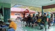 Kodim 1714/Puncak Jaya Gelar Nobar Piala Dunia 2026 Bersama Masyarakat