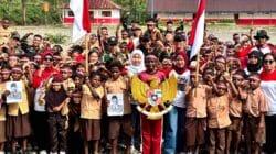 Kegiatan Peringati Hari Lahir Pancasila, Membuat Tawa dan Senyum Kebahagiaan Anak-Anak Papua Kembali Pecah