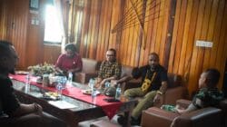 Dandim 1710/Mimika Terima Audiensi Ketua KPU Mimika, Pererat Silaturahmi dan Tingkatkan Sinergitas