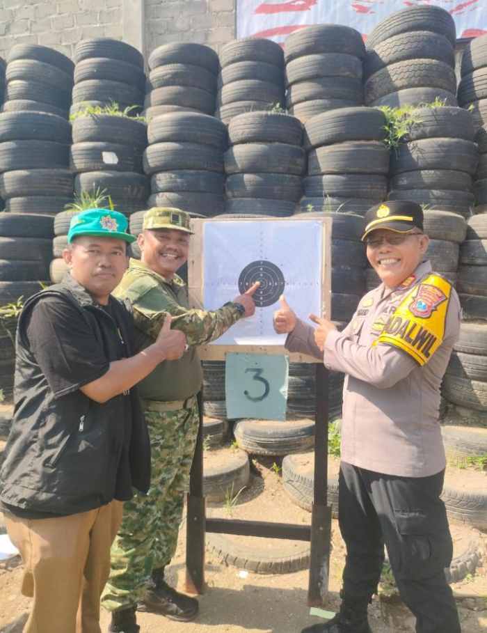 Lomba Menembak Hari Bhayangkara Ke-80 Jadi Wadah Silaturahmi Forkopimcam dan Polres Kediri