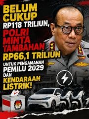 Polri Siapkan Pengamanan Pemilu 2029, Tambahan Anggaran Rp66,1 Triliun Diajukan ke DPR