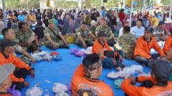 Dukung Ketahanan Pangan, Dandim Bojonegoro Hadiri Wiwit Massal dan Panen Raya Padi