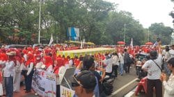 Aksi di Jantung Ibu Kota, Aliansi Masyarakat Jakarta Tolak Penghentian Program MBG