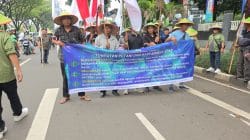 Jalan Gelora Macet Sementara, Pergerakan Massa KNARA Picu Kepadatan Jakarta Pusat