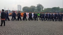 Ribuan Undangan Hadiri Upacara HUT Jakarta di Silang Monas Selatan, Ini Rangkaian Lengkapnya
