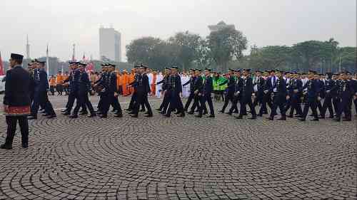 Ribuan Undangan Hadiri Upacara HUT Jakarta di Silang Monas Selatan, Ini Rangkaian Lengkapnya Ribuan Undangan Hadiri Upacara HUT Jakarta di Silang Monas Selatan, Ini Rangkaian Lengkapnya