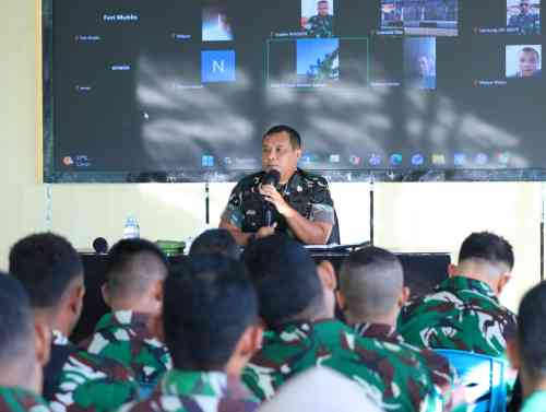 Melalui Jam Komandan, Dandim 1505/Tidore Tekankan Keselamatan Berkendara dan Disiplin
