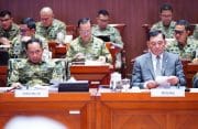 Panglima TNI dan Menhan RI Hadiri Raker Bersama Komisi I DPR RI