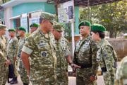 Wapang TNI Bersama Menhan RI Tinjau Lokasi Industri Strategis dan Yonif TP 938/Pancasona di Jawa Barat