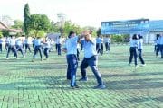 Perkuat Fisik, Mental, dan Kesiapsiagaan, Personel Lanud Sjamsudin Noor Asah Kemampuan Bela Diri Taktis