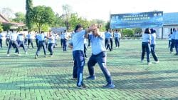 Perkuat Fisik, Mental, dan Kesiapsiagaan, Personel Lanud Sjamsudin Noor Asah Kemampuan Bela Diri Taktis