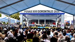 Panglima TNI Dampingi Presiden RI Hadiri Puncak PENAS Petani dan Nelayan XVII Tahun 2026 di Gorontalo