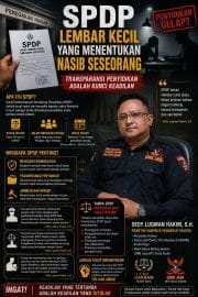 Dedy Luqman Hakim: SPDP Adalah Benteng Pertama Melawan Penyidikan Sewenang-wenang