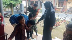 Cegah Stunting Sejak Dini, Babinsa Sertu Yhoni Dampingi Kegiatan Posyandu Di Dusun Gangsri