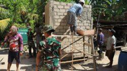 Panas Menyengat, Semangat Tak Padam, Satgas TMMD dan Warga Kebut Pembangunan MCK