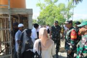 Pastikan Kualitas dan Bermanfaat, Tim Wasev TMMD Ke-129 Tinjau Sasaran Fisik di Wasile Tengah