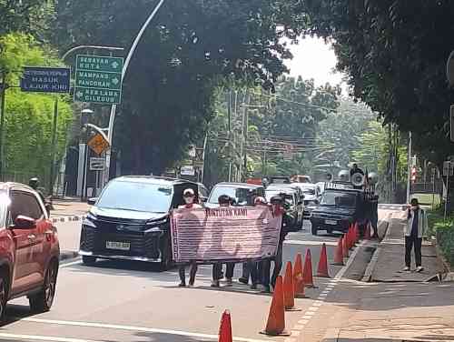 FAMIT Gelar Longmarch ke Kejagung, Bawa Isu Dugaan Penyimpangan Proyek Air