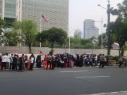 1.000 Hari Konflik Gaza, Massa AWG Sebut Dunia Gagal Lindungi Warga Palestina