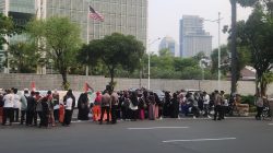 1.000 Hari Konflik Gaza, Massa AWG Sebut Dunia Gagal Lindungi Warga Palestina